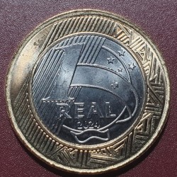 Brazilija 1 realas, 2024 30 m. „Real“ jubiliejus UC304