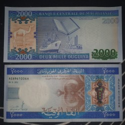 Mauritania 2000 Ouguiya,...