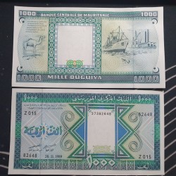 Mauritania 1000 Ouguiya,...