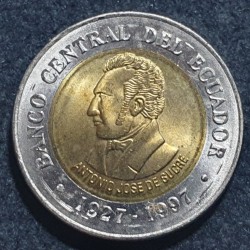 Ekvadoras 100 sukrių, 1997...