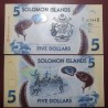 Solomon Islands $ 5, 2019 P-38b