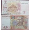 Ukraina 2 Grivinos (Hryvni), 2013 P-117d