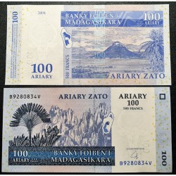 Madagascar 100 Ariary, 2004...