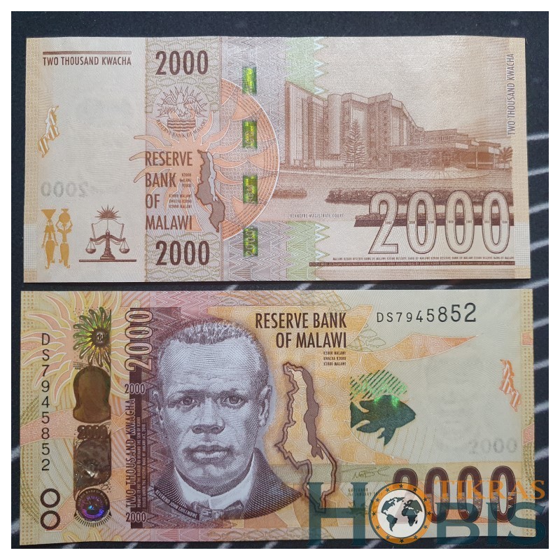 Malawi 2000 kwachas, 2024 P-70c