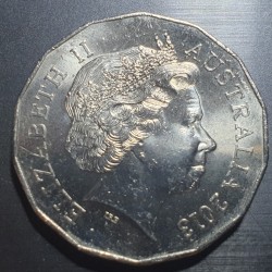 Australija 50 centų, 2013 Gyvatės metai UC224