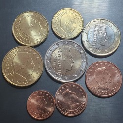 Liuxemburg 2010 Euro coin set