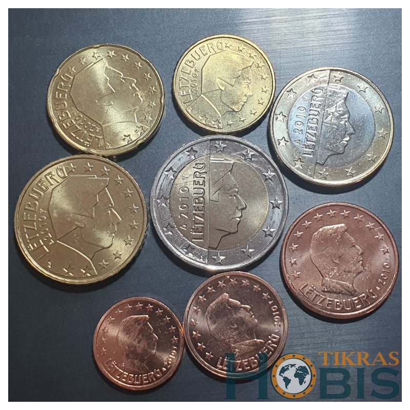 Liuksemburgas 2010 Euro monetų rinkinys