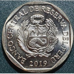 Peru 1 sol, 2019 Titicaca Water Frog UC112
