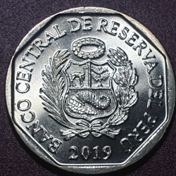 Peru 1 sol, 2019 Mono Choro Cola Amarilla UC110