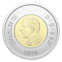 Kanada 2 doleriai, 2026 nacionalinio bokšto 50 UC1970 Spalvota