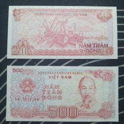 Vietnamas 500 Dong, 1988...