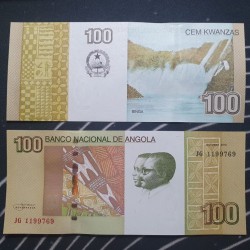 Angola 100 kwanzas, 2012...