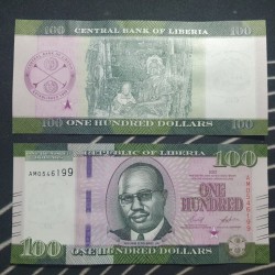 Liberija 100 Dolerių, 2022...