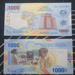Centrinė Afrika 1000 Francs...