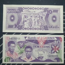 Gana 10 Cedis, 1984 P-23a