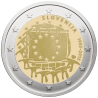 Slovenia 2 euro, 2015 30th European Union flag UC100