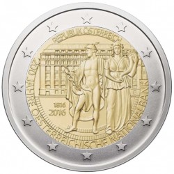 Austria 2 euro, 2016 200th...