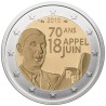 France 2 euro, 2010 70th Gerneral De Gaulle's KM1676