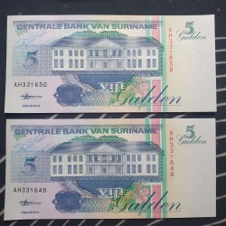 Suriname 5 Gulden, 1998 P-136b