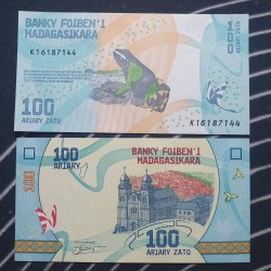 Madagaskaras 100 Ariary,...