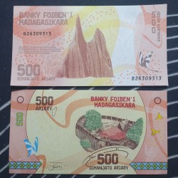 Madagaskaras 500 Ariary,...