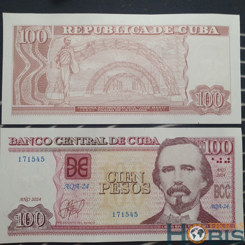 C 100 pesos, 2024 P-129m