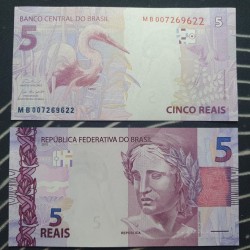 Brazilija 5 Reais, 2023 P-253g