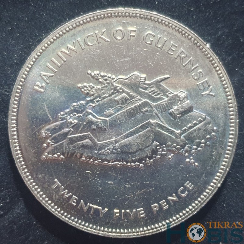 Gernsis 25 pensai, 1977 Elžbietos II valdymo 25 KM31