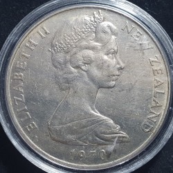 N. Zelandija 1 doleris, 1970 Kuko kalnas KM42