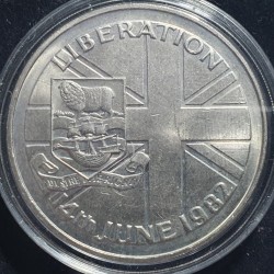 Falkland Islands 50 pence,...