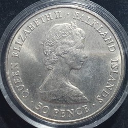 Folklando Salos 50 pensų, 1982 Išsivadavimas - 1982 06 14 KM18