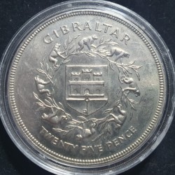 Gibraltar 25 new pence,...