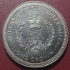 Isle of Man 1 crown, 1977 monogram EɪɪR KM42