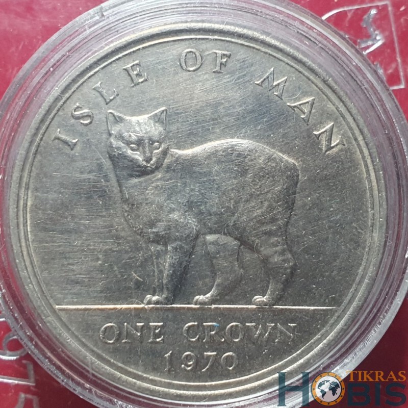 Meno Sala 1 krona, 1970 Meno salos katė KM18