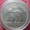 Isle of Man 1 crown, 1970 Manx Cat KM18