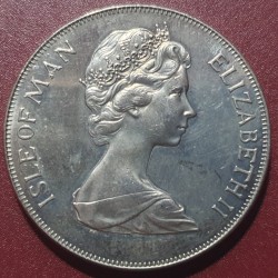 Meno Sala 1 krona, 1978  Elžbietos II karūnacijos 25 KM43