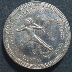 Isle of Man 1 crown, 1984...