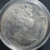 Isle of Man 1 crown, 1985 Mother, Elizabeth, Margaret KM220