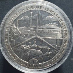 Isle of Man 1 crown, 1989...