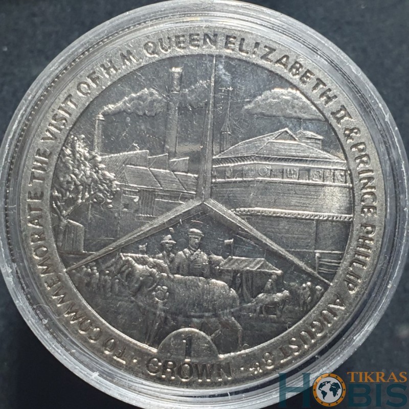 Meno Sala 1 krona, 1989 Karališkasis vizitas KM273