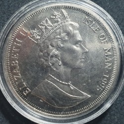Meno Sala 1 krona, 1995 Karalienės Motinos gimimo 95 KM458