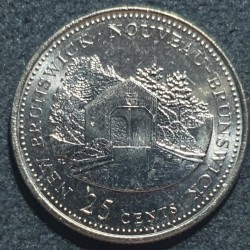 Canada 25 cents, 1992 New...