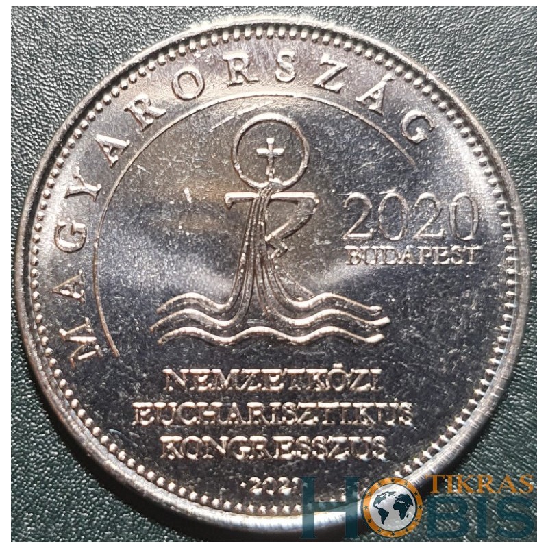 Hungary 50 forints, 2021 Eucharistic Congress UC114