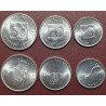Slovėnija 1992-1993 stotinų, 3 vnt. rinkinys