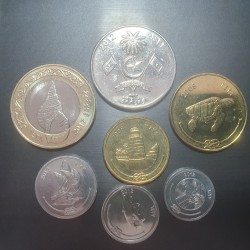 Maldyvai 2008-2017 metų, 7 monetų rinkinys