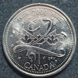 Kanada 25 centai, 2000...