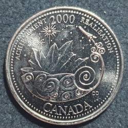 Kanada 25 centai, 2000...