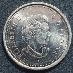 Kanada 25 centai, 2005 Alberta KM530
