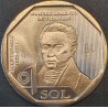 Peru 1 sol, 2022 Manuel Lorenzo de Vidaurre UC119