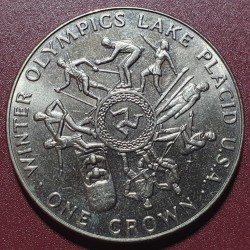 Isle of Man 1 crown, 1980...